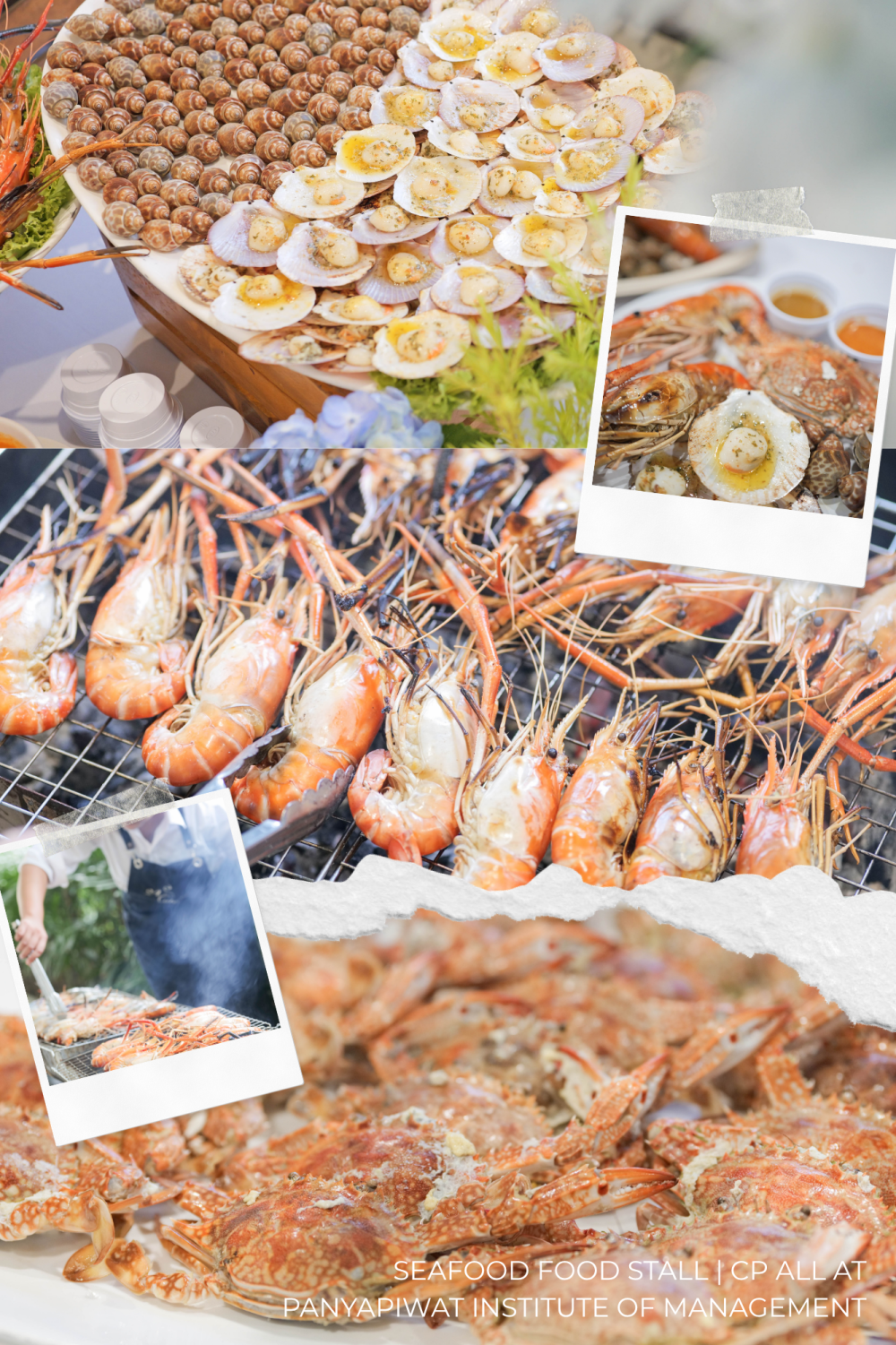 SEAFOOD FOOD STALL | CP ALL AT PANYAPIWAT INSTITUTE OF MANAGEMENT